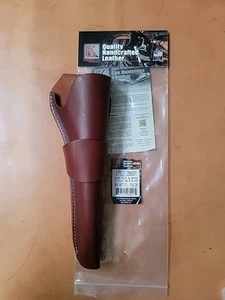 TRIPLE K #28001 BLACK POWDER HOLSTER FITS REMINGTON 1858, 1851 NAVY & 1860 NAVY - Picture 1 of 4