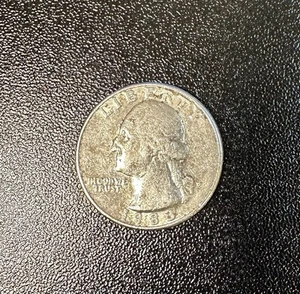 1983-D Clad Uncirculated Washington Quarter - Picture 1 of 2
