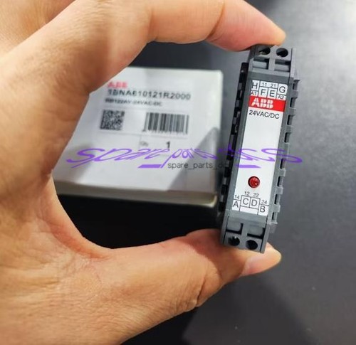 Relais D'Interface ABB RB122AV-24VAC - 2 RT 5A - Montage Sur Rail DIN - 24V - Neuf - Pour Automatisme