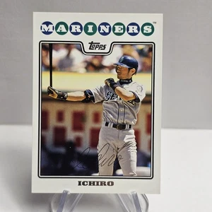 Ichiro Suzuki 2008 Topps #320 Printed Auto - Picture 1 of 2