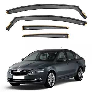 DEFLETTORI VENTO per SKODA OCTAVIA MK3 Hatchback 2013-19 5 porte 4 pz COLORATI - Foto 1 di 9