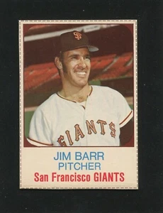 #13 JIM BARR, Giants - 1975 Hostess: EX-MT, Ho-Ho's, Faint Surface Scuffs 201847 - Picture 1 of 3
