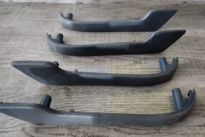 FORD ESCORT MK4 INTERIOR DOOR HANDLE TOP TRIM SET  OF 4 IN GREY 86ABB2418A - Picture 1 of 4