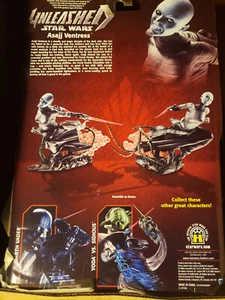 Star Wars Unleashed Darth Vader Sidious Vs Yoda Asajj Ventress CASE of 6 NEW - Picture 1 of 4