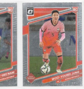Woo-young Jung Korea 21-22 Donruss Soccer Road to Qatar Optic Rookie #139