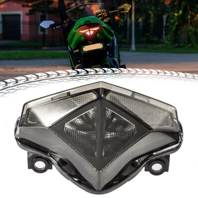 Luz traseira de LED integrada seta para KAWASAKI ER6N ER-6F NINJA 650 400R - Imagem 1 de 4