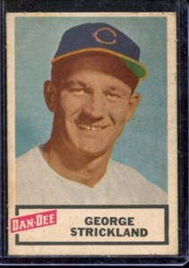 1954 Dan Dee Potato Chip George Strickland EX LOOK!