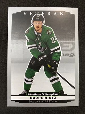 2022-23 Upper Deck Parkhurst Champions Silver Roope Hintz #137 Dallas Stars - Image 1 of 2