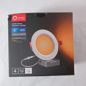 Lumary Smart Recessed Lighting 6” 13W Light (OPEN BOX NEW) - Picture 1 of 10