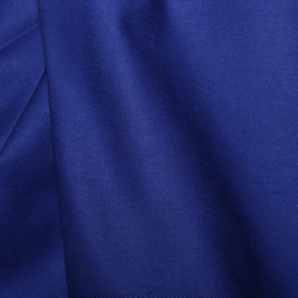 Cotton Dyed Drill Fabric Material - ROYAL - Image 1 of 1