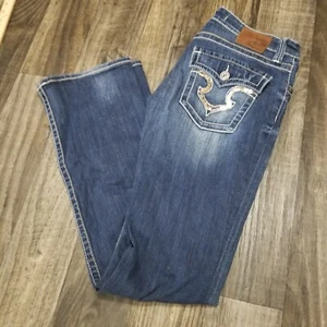 Big Star Jeans Women’s 30 Long Blue Remy Low Rise Boot Cut 32x32 - Picture 1 of 20