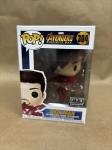 Funko Pop! Marvel Infinity War Exclusivo Iron Man Desenmascarado #304 Nuevo - Imagen 1 de 6