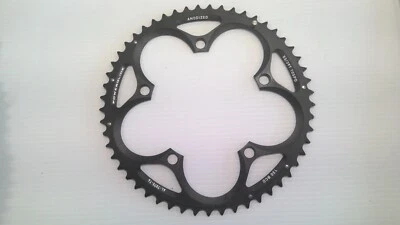 NEW SRAM BIKE TRI-BIKE RACE ROAD CHAINRING POWERGLIDE 53/39T 10SPD 130BCD  - Image 1 of 3