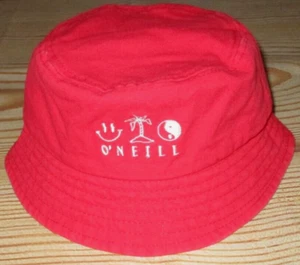 MENS O'NEILL RED BUCKET HAT ONE SIZE - Picture 1 of 2