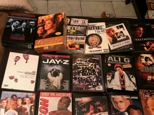 DVD MEGA LOT Law and Order Felicity King of the cage Dexter Saw CB4 JAY-Z ali g - Picture 1 of 12