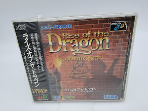 RISE OF THE DRAGON SEGA MEGA CD JAPAN VERSION BRAND NEW