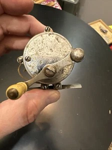 RARE! Vintage 1920s INDIAN Motorcycle #60 FISHING REEL ~ Scout Chief Four Hawk - Picture 1 of 4