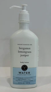 Bath & Body Works Aromatherapy WATER Bergamot Lemongrass Juniper Body Lotion - Picture 1 of 2