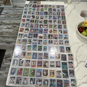 Lote de 143 tarjetas de béisbol de colección de todos los tiempos ¡grandes y más de finales de 1970 en adelante!! - Imagen 1 de 24