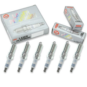 6 pcs NGK Laser Platinum Spark Plugs for 2004-2006 Buick Rendezvous 3.6L - ml