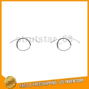 2 Rear Parking Brake Cable Fits Ford Fairlane 5.8L 6.4L 3.3L 7.0L 4.7L 2.8L 5.0L - Picture 1 of 4