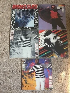 Jimmy Cliff 5 record VINYL LP LOT Reggae, Ska (Hanging Fire, The Power and the) - Picture 1 of 12