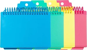 C-Line Spiral Bound Index Card Notebook with Tabs, Includes 60 Ruled 3 x 5 In - Picture 1 of 5