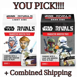 Star Wars RIVALS S1 & S2 Booster Dark/Light Side - YOU PICK + COMBINED SHIPPING - Picture 1 of 69