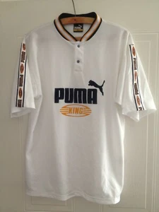 Camiseta deportiva de fútbol vintage de Puma años 90 para hombre talla blanca - Imagen 1 de 5
