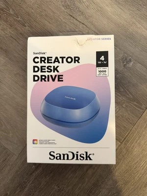 Unidad de escritorio SanDisk Creator de 4 TB Foto 1 de 4