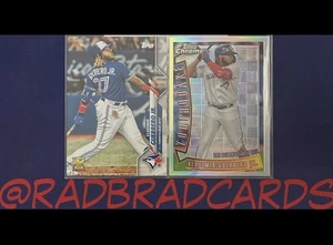 MLB Baseball Toronto Blue Jays 20-22 Topps Vladimir Guerrero Jr 2 Card Lot MINT - Picture 1 of 1