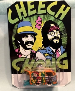 Hot Wheels Vw Kool Kombi Cheech And Chong It’s A Custom, Real Riders Weed Model - Picture 1 of 10