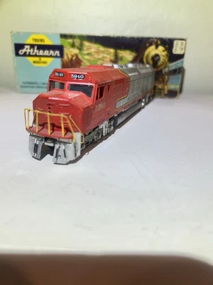 Locomotora diésel Santa Fe vintage Athearn escala HO #5940 Foto 1 de 4