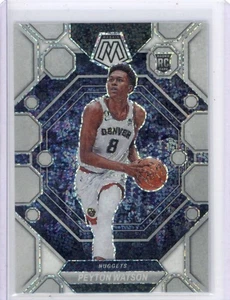 Peyton Watson 2022-2023 Mosaico Blanco Brillo Prizm SSP #221 Rookie RC - Imagen 1 de 2