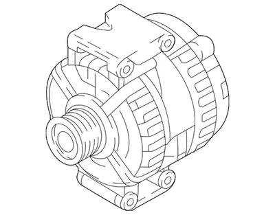 Genuine Volkswagen Alternator 06K-903-026-L - Image 1 of 2