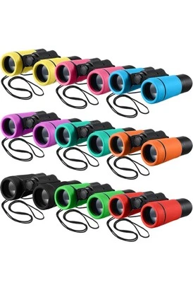 9 Pack Kids Binoculars - Shockproof Compact Binoculars for Bird Watching & Ou... - Image 1 of 4