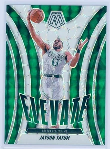 Jayson Tatum 2024-25 Panini Mosaic FLUORESCENT WHITE „ELEVATE“ #4 Celtics - Bild 1 von 2