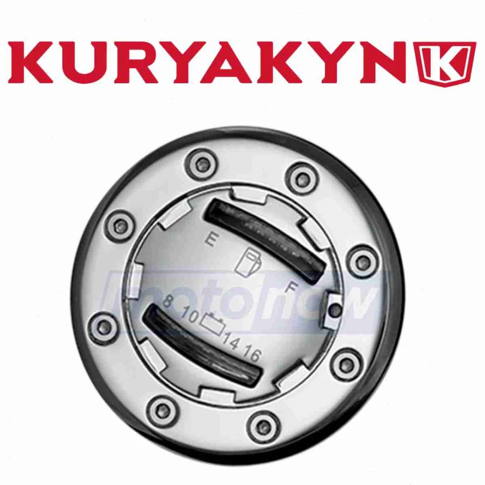 Kuryakyn Informer LED Fuel/Battery Gauge for 1994-2000 Harley Davidson ef Foto 1 de 4