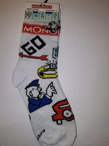 New Kids Monopoly Socks Size 7-10 - Picture 1 of 5