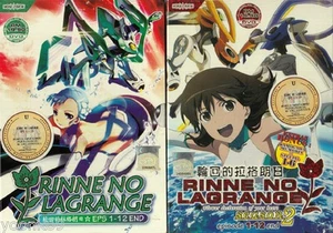 Rinne no Lagrange ( season 1+2 EP 1-24 End + Bonus ) DVD English Sub ALL Region - Picture 1 of 2