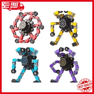 Transformable Spinners Kids Adults Stress Relief Sensory Toy Fingertip Gyros - Picture 1 of 8