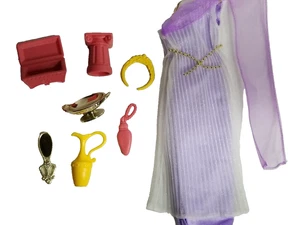 Grecian Fantasy N Fun Dress Set Disneys HERCULES Mattel Neuwertig Geöffnete Box 12" Puppe - Bild 1 von 14