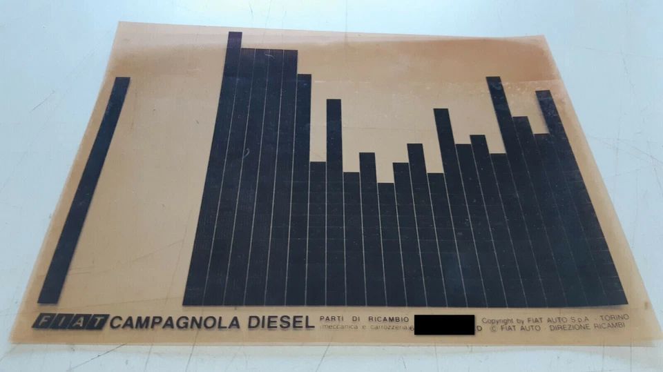 Fiat Campagnola Diesel - Microfilm microfiches -  - Immagine 1 di 1