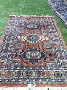 Caucasus Soumak Style Belgium pure wool rug - Picture 1 of 9