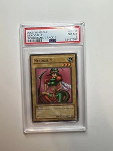 YuGiOh Nekogal #1 TP6-EN018 Tournament Pack PSA 8 - Picture 1 of 2