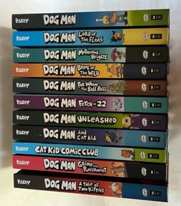 DOG MAN ~ HARDBACK GRAPHIX ~ VARIOUS TITLES ~ YOU CHOOSE ~ 1 or All ~ 1+ SHIP - Foto 1 di 20
