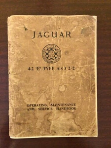 Jaguar E-Type Owners Manual Handbook 4.2 "E" Type And 2+2 - Bild 1 von 9