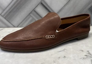 Lucky Brand Sz 9.5M Bejaz Women's Slip On Dove Taupe Brown Loafer Point Toe Flat - Picture 1 of 7