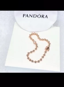 Pandora Pandora Bracelet Beads & Pavé Bracelet Sterling Silver 19cm - Picture 1 of 4
