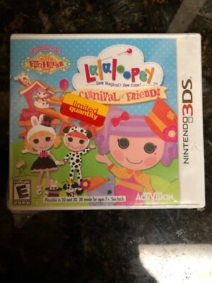 Lalaloopsy: Carnival of Friends  (Nintendo 3DS, 2012) New Sealed - Image 1 of 2